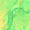 Mapa topográfico Op de Weerd, altitude, relevo