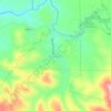 Mapa topográfico Zacapalco, altitude, relevo