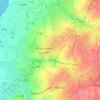 Mapa topográfico Le Pontois, altitude, relevo