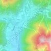 Mapa topográfico Rivo, altitude, relevo