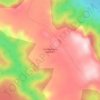 Mapa topográfico Acampamento Cegel N-1, altitude, relevo