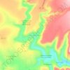 Mapa topográfico Genaro Codina, altitude, relevo
