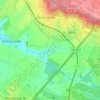 Mapa topográfico Les Moulinaux, altitude, relevo