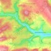 Mapa topográfico Obere Sägmühle, altitude, relevo