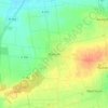 Mapa topográfico Borsum, altitude, relevo