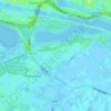Mapa topográfico Kruiningergors, altitude, relevo