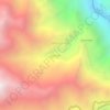 Mapa topográfico Soccoro, altitude, relevo