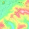 Mapa topográfico Chogola, altitude, relevo
