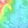 Mapa topográfico Vilachán, altitude, relevo