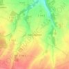 Mapa topográfico Saint-Sauveur, altitude, relevo
