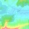 Mapa topográfico Velhe, altitude, relevo
