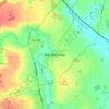 Mapa topográfico Belmesthorpe, altitude, relevo