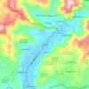 Mapa topográfico Lorok, altitude, relevo