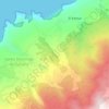 Mapa topográfico El Jaral, altitude, relevo