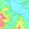 Mapa topográfico Pont-Maugis, altitude, relevo