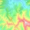 Mapa topográfico Mollepamba, altitude, relevo