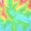 Mapa topográfico Nievole, altitude, relevo
