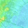 Mapa topográfico De Bult, altitude, relevo