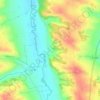 Mapa topográfico La Bordeneuve d'en Bas, altitude, relevo