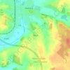 Mapa topográfico Berghof, altitude, relevo