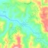 Mapa topográfico Seissid سيصـيض, altitude, relevo