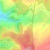 Mapa topográfico Sous Vilfontaine, altitude, relevo