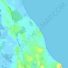Mapa topográfico Snave, altitude, relevo