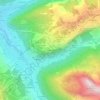 Mapa topográfico La Mouille, altitude, relevo