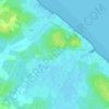 Mapa topográfico By, altitude, relevo