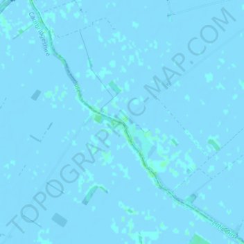 Mapa topográfico Brandon Bank, altitude, relevo