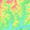 Mapa topográfico Briar Hill, altitude, relevo
