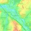 Mapa topográfico Wichmannsburg, altitude, relevo