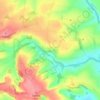 Mapa topográfico Ruckland, altitude, relevo