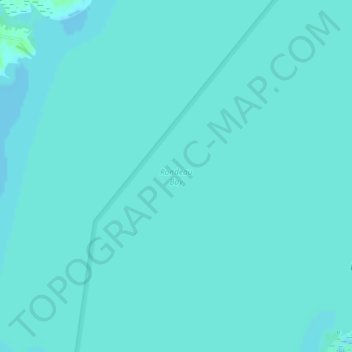 Mapa topográfico Rondeau Bay, altitude, relevo