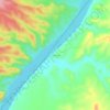 Mapa topográfico Makhad, altitude, relevo