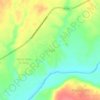 Mapa topográfico El Salto, altitude, relevo