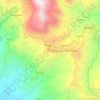 Mapa topográfico Gandew, altitude, relevo