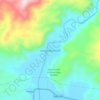 Mapa topográfico San José Manialtepec, altitude, relevo