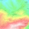 Mapa topográfico Rahathungoda, altitude, relevo