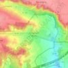 Mapa topográfico Forges-les-Bains, altitude, relevo