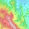 Mapa topográfico Altrocanto, altitude, relevo