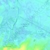 Mapa topográfico Le Marais du Guînes, altitude, relevo