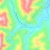 Mapa topográfico Pingkian, altitude, relevo