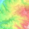 Mapa topográfico Le Bouchet du Bas, altitude, relevo