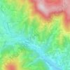 Mapa topográfico Vavril, altitude, relevo
