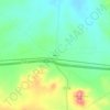 Mapa topográfico Kent, altitude, relevo