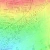 Mapa topográfico 46, altitude, relevo