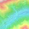 Mapa topográfico Nasserein, altitude, relevo