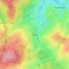 Mapa topográfico Born, altitude, relevo