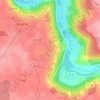 Mapa topográfico Romeny, altitude, relevo